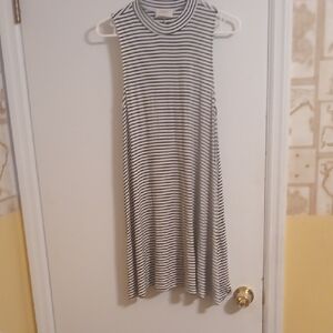 EverlyStriped Sleeveless Dress